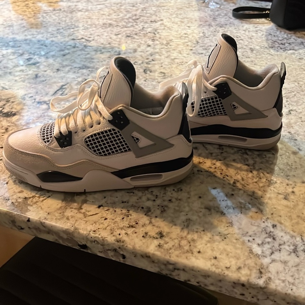 Jordan 4s retro military black